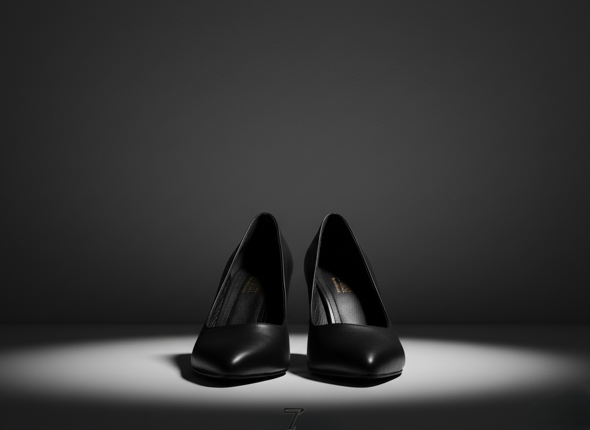 Black High Heels - Luxury Fashion CGI by 7 VISION